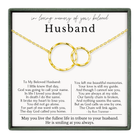 a heartfelt message for a husband, expressing love and memories, and a tribute to the husband.