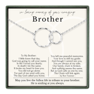 a heartfelt tribute to a brother, expressing love, peace, and the bond between them. The text is a poem that conveys the speaker's feelings and appreciation for their brother.