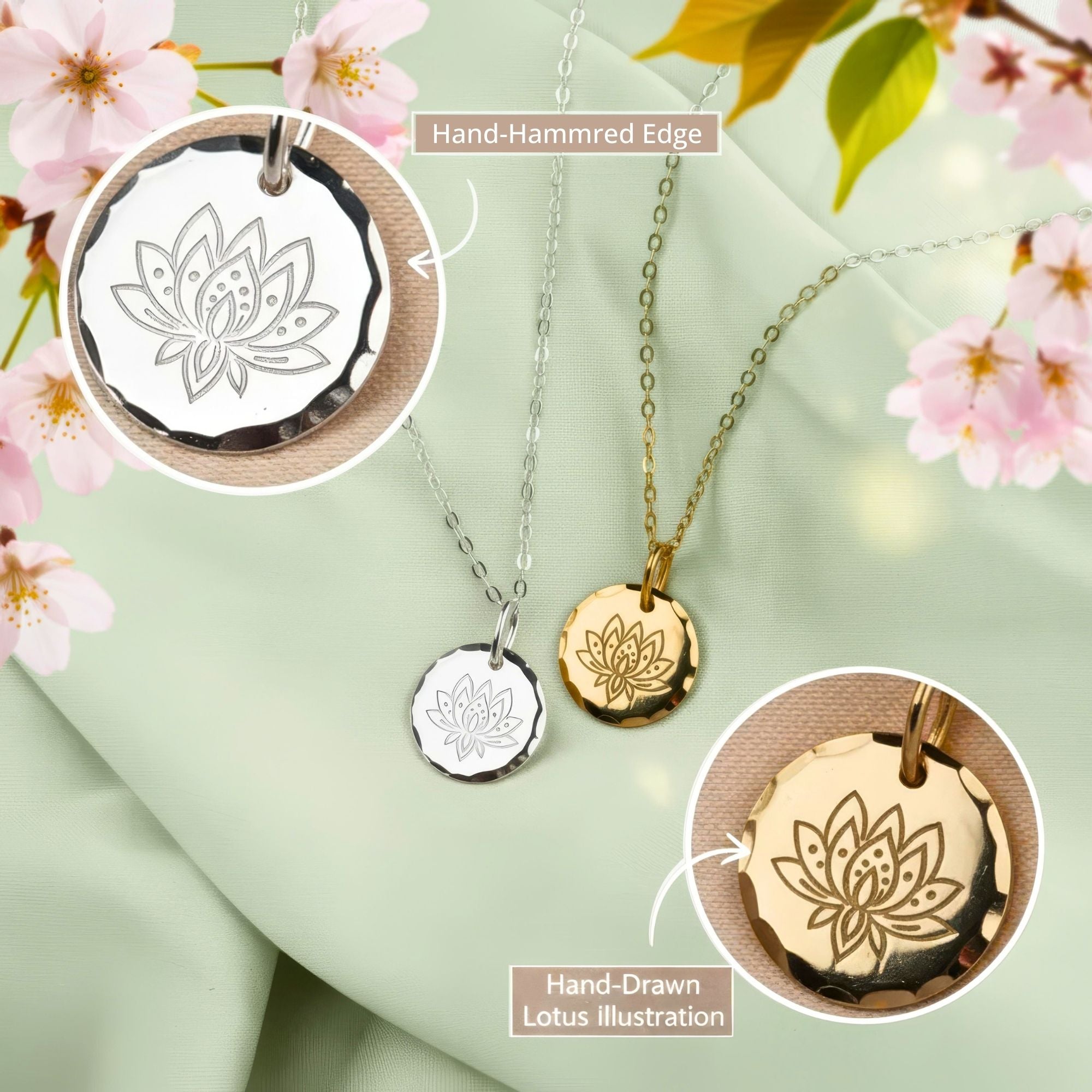 Lotus Flower Necklace - A Heartfelt Gift for Her to Celebrate Love